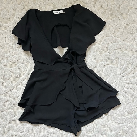 DO+BE Backless Romper - Picture 1 of 1